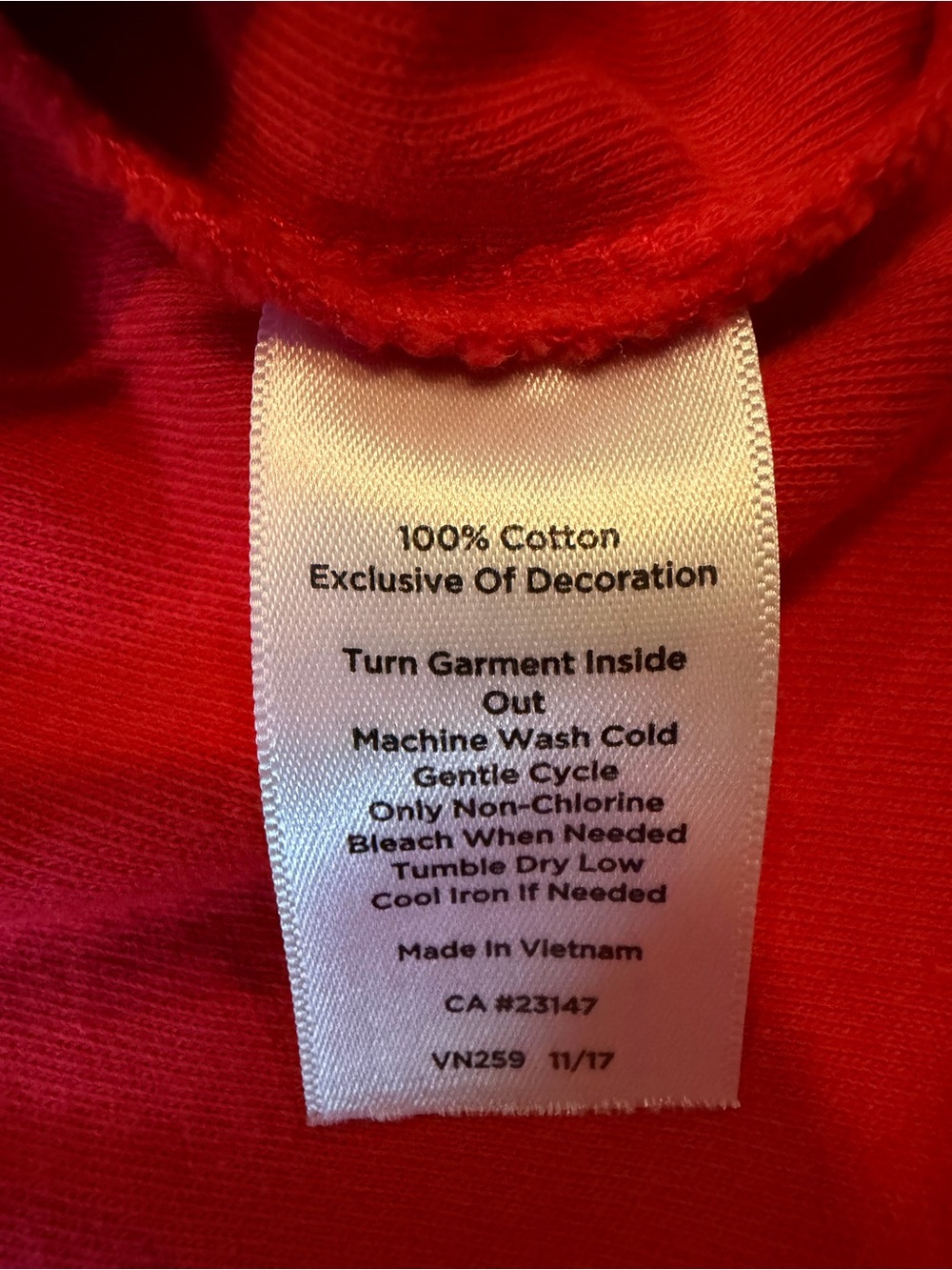 Talbots- Red Midi 100% CottonDress with Lace-Clip Sleeve Detail-Preppy Tailgate - Picture 7 of 8